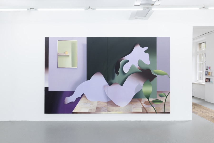 Installation view, Judith Grassl, Schöne Mutanten, KALI Gallery, 2023.