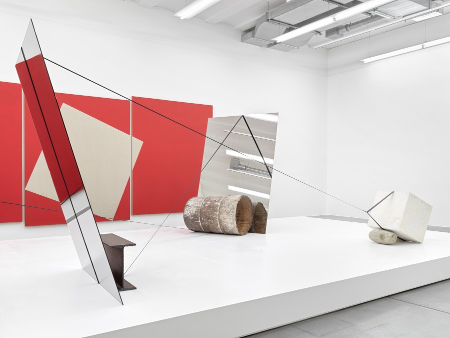 Jose Dávila, installation view, Museum Haus Konstruktiv, 2022. Photo: Stefan Altenburger