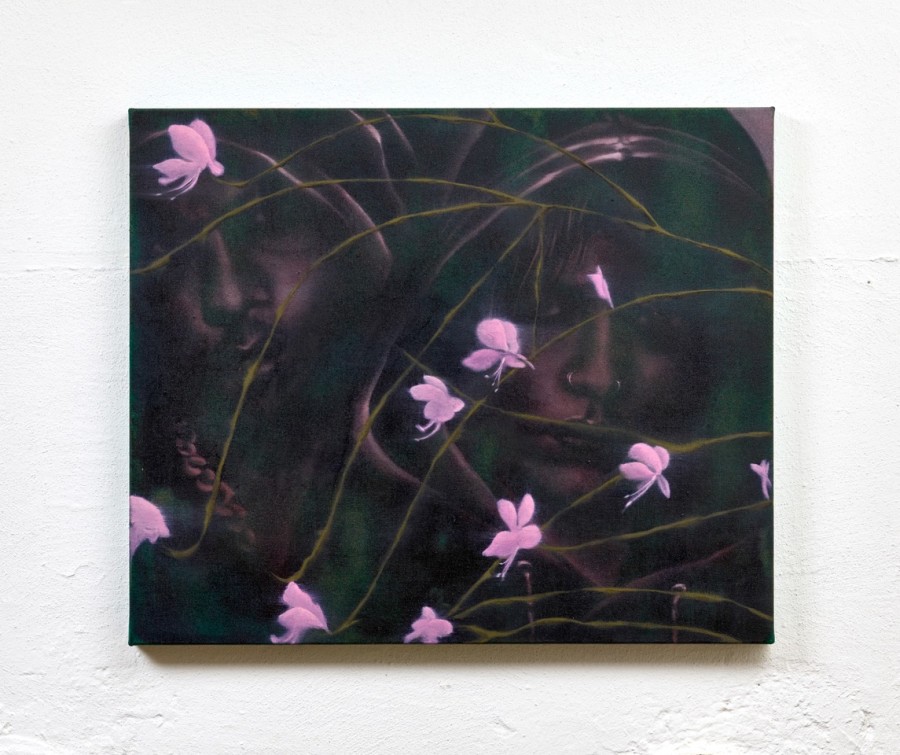 Exhibition view, David Weishaar, Eyelids, towards Night, flatmarkus, Zürich, 2026.