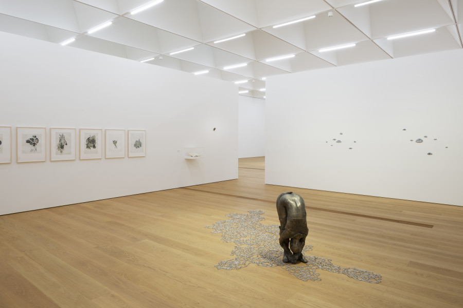 Exhibition view, Kiki Smith. Hearing You with My Eyes. © MCBA © Kiki Smith © Étienne Malapert.