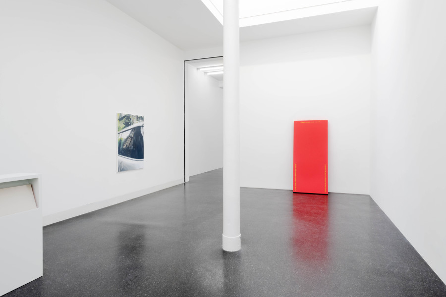 Installation view, This city Is, Galerie Francesca Pia, Zurich, 2021. Photo: Flavio Karrer