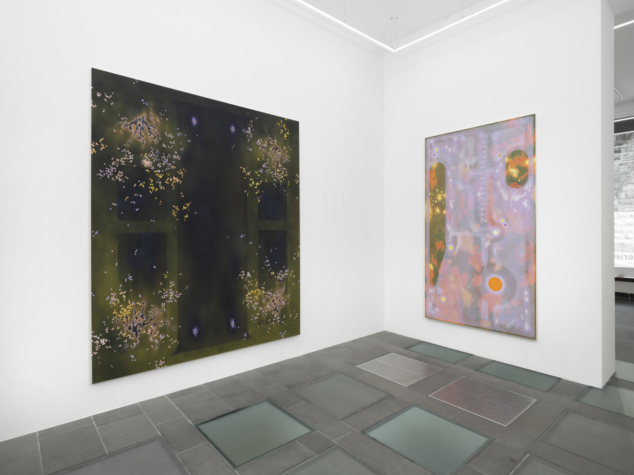 Exhibition view, Natacha Donzé, Predictive Meadows, galerie lange + pult, 2022. Photo: Julien Gremaud