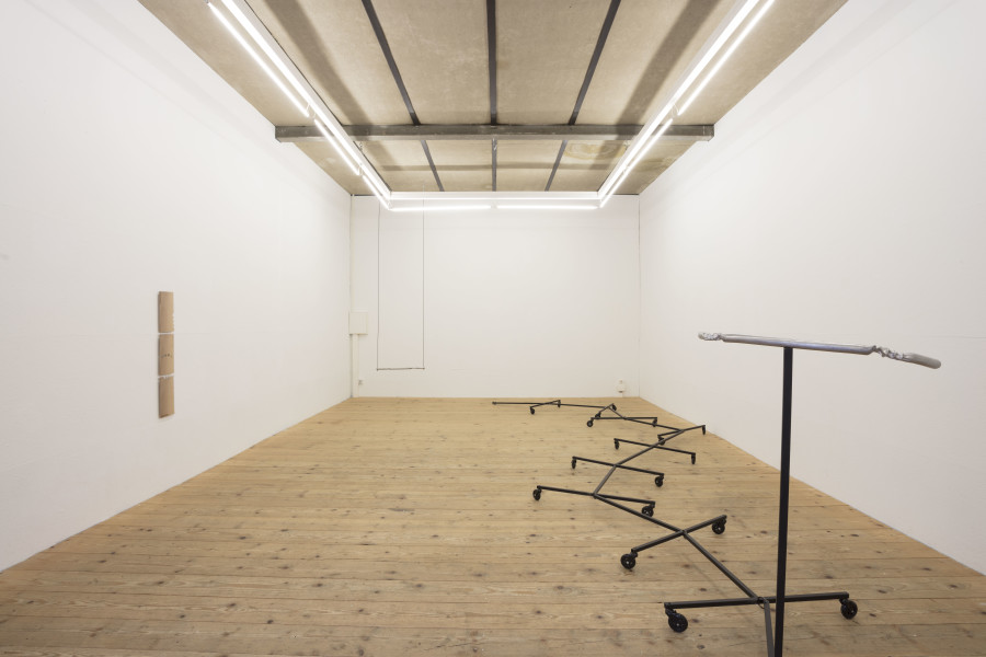 Exhibition view, Kay Yoon – PLAY, TOUCH, GRIP, sic! Elephanthouse, 2021. Photo credit: Andri Stadler