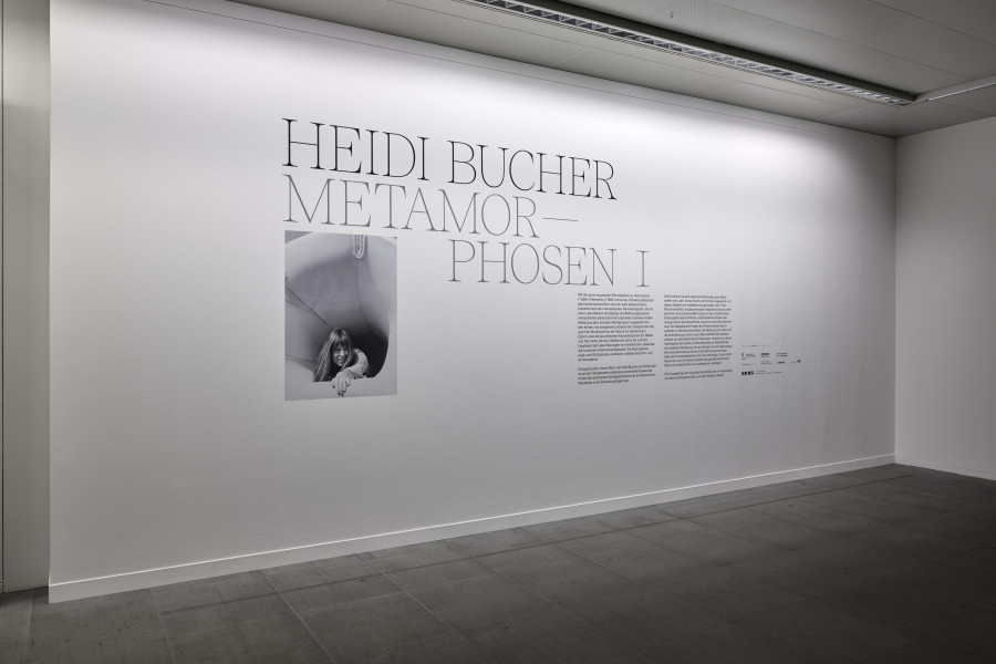 Installation view, Heidi Bucher, Metamorphoses II, Kunstmuseum Bern, 2022. Photo credit: Rolf Siegenthaler, © Kunstmuseum Bern