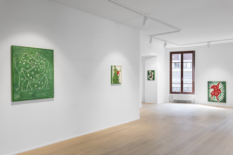 Exhibition view, Fabian Marti, PFUUS JITZ!, Wilde, 2025. Photo credit: Studio Eric Bergoend. Courtesy of the artist and Wilde