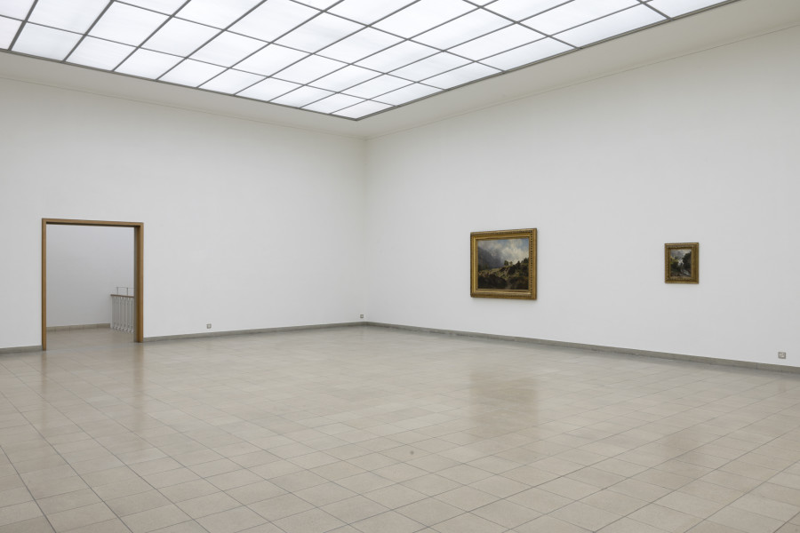 Megan Francis Sullivan, Wolkenstudie, installation view, Kunsthaus Glarus, 2024. Photo: Gina Folly. Courtesy of the artist.