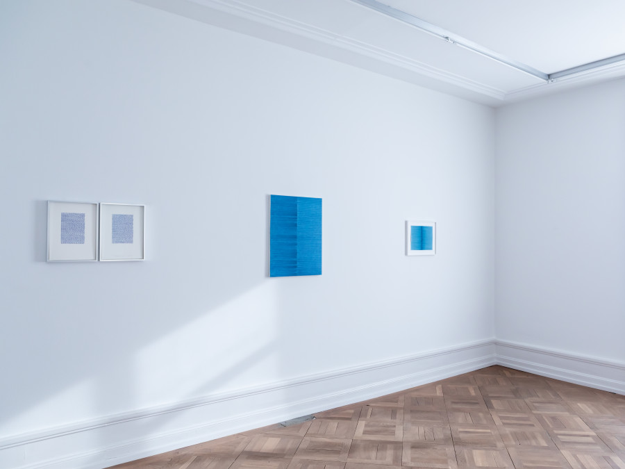 Irma Blank: Works 1970 - 2018, Mai 36 Galerie, Installation view, 2022, Photo credits: Céline Hess