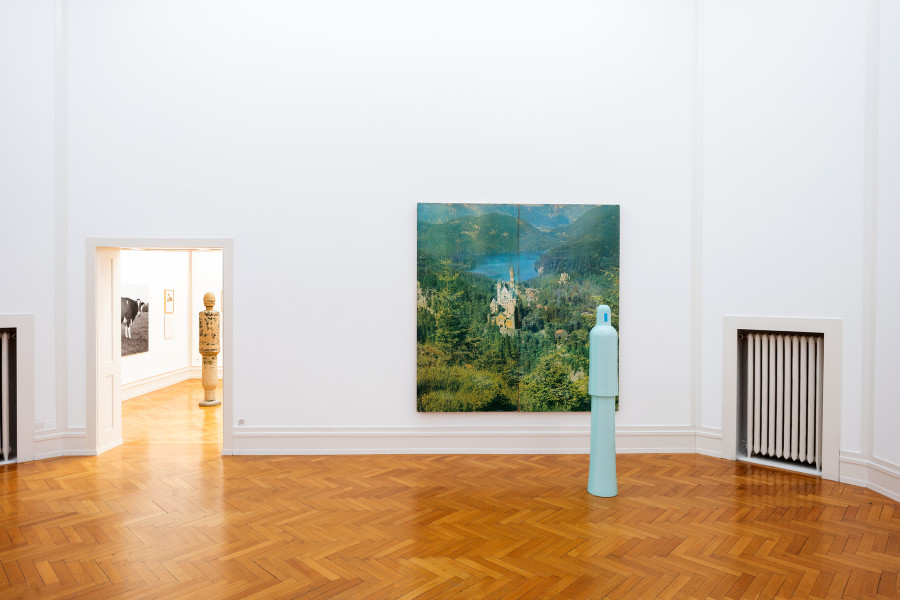 Exhibition view, Jef Geys, Kunsthalle Bern, 2021. Photo: Stefan Burger