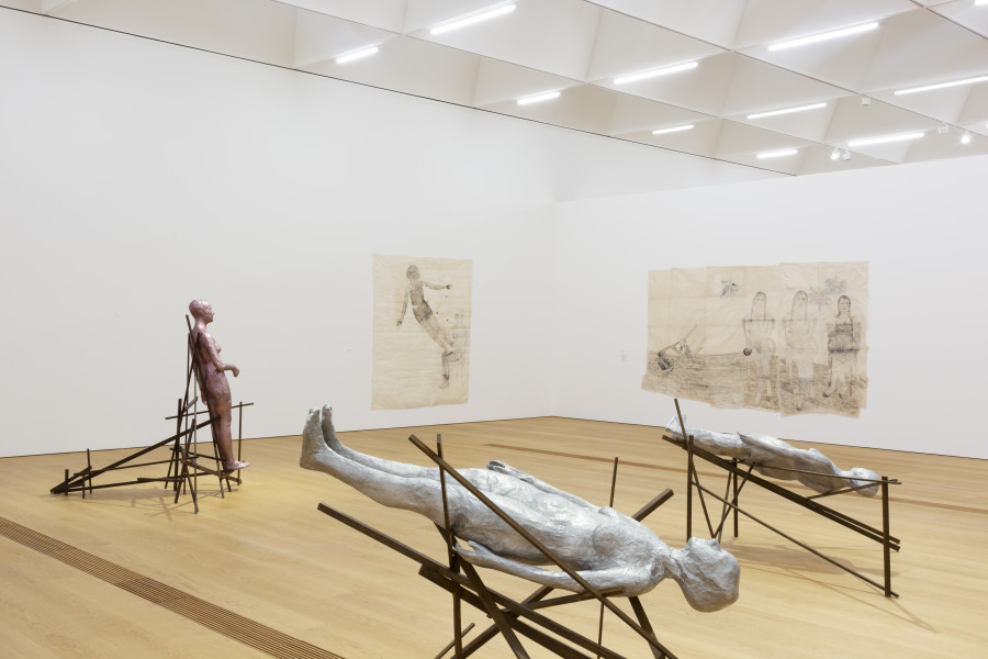 Exhibition view, Kiki Smith. Hearing You with My Eyes. © MCBA © Kiki Smith © Étienne Malapert.