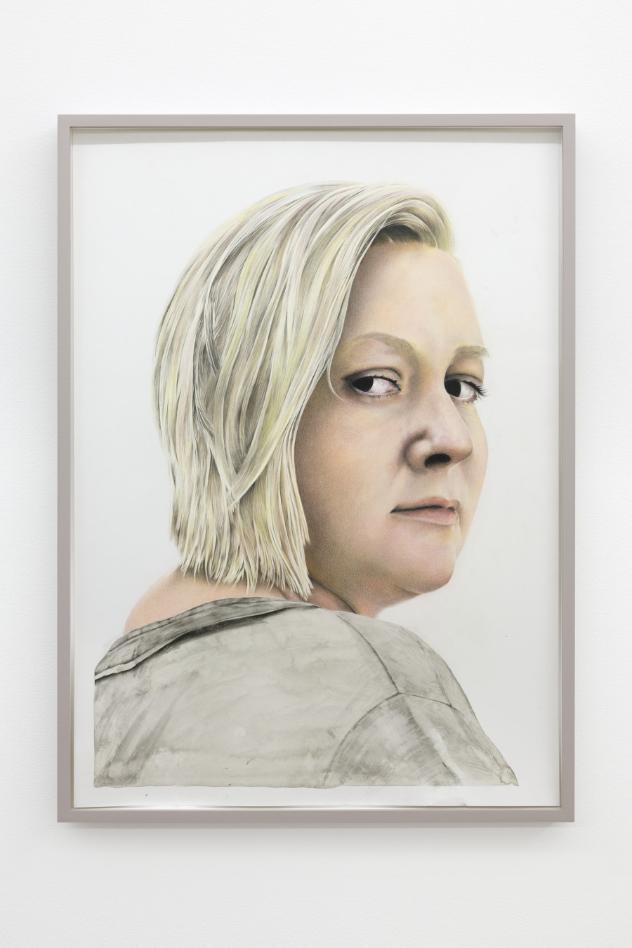 Marta Riniker-Radich, Grounds, 2025, colored pencil, wax crayon and watercolor on paper, 73 x 53 cm. Photography: Gina Folly / all images copyright and courtesy of the artist and For, Basel