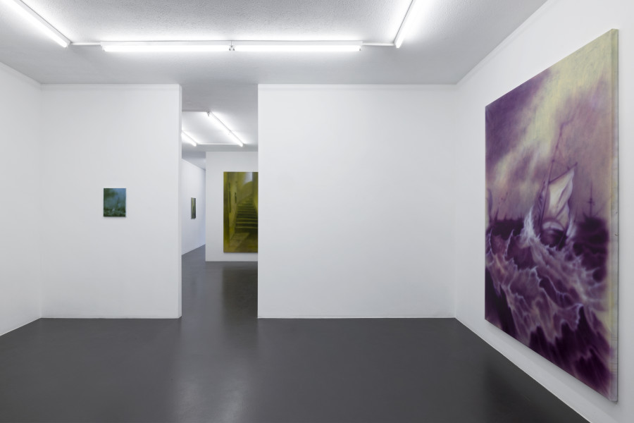 Exhibition view, Will Sheldon, Luxury Loneliness, Weiss Falk, 2022. Courtesy: Weiss Falk and the Artist. Photo: Gina Folly