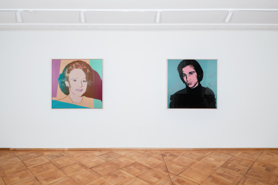 Andy Warhol: Seven Portraits, Installation view, 2023, Larkin Erdmann, Photo: Flavio Karrer, Zürich.