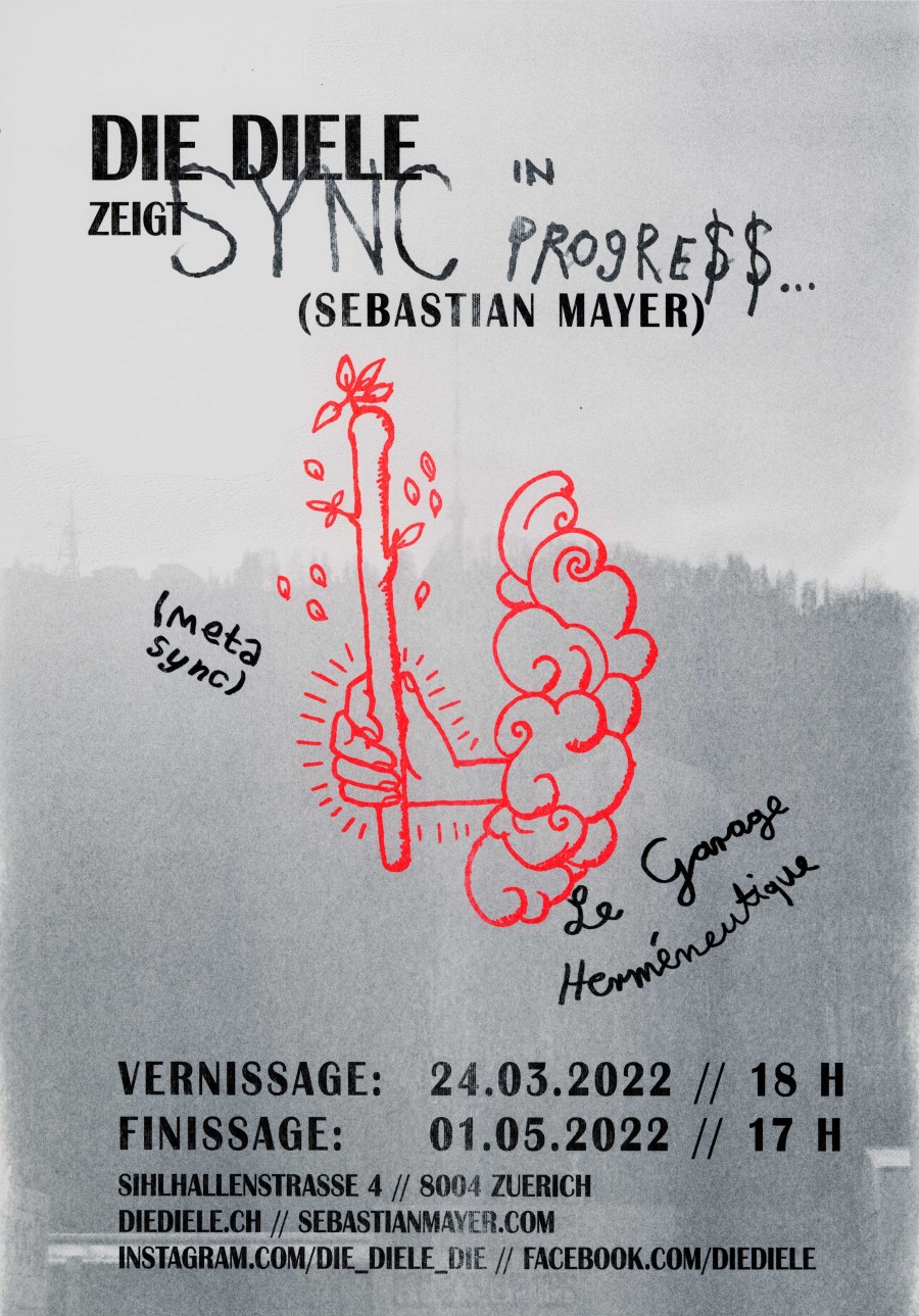 Die Diele zeigt meta sync (tafka Sebastian Mayer) «Sync in Progress», © 2022, Die Diele / Livio Baumgartner