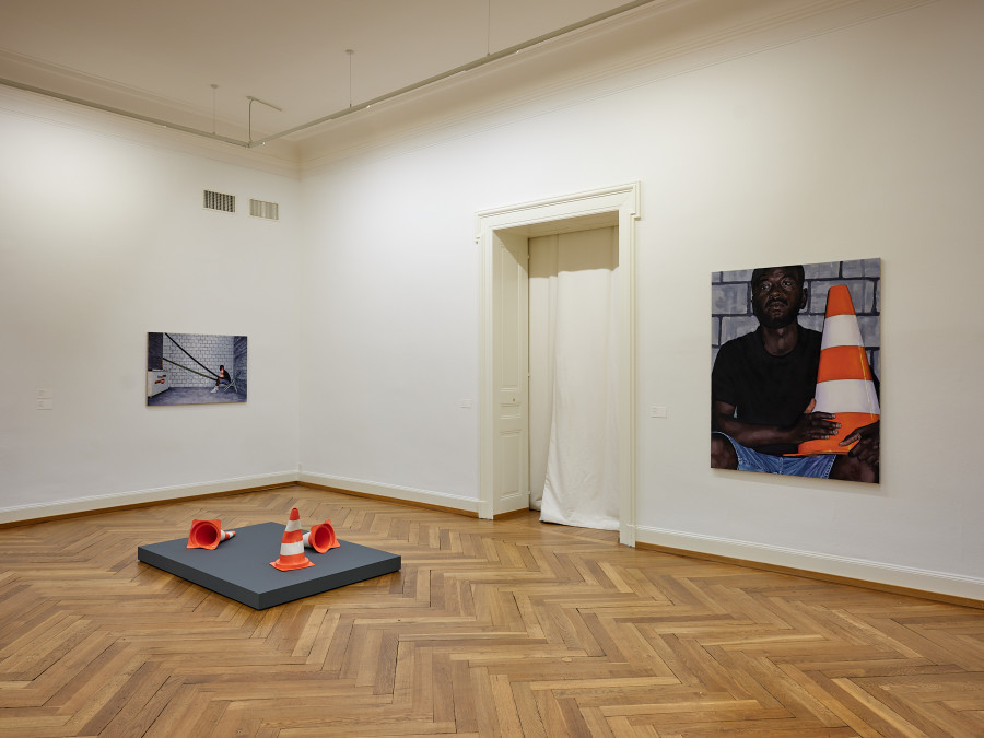 Exhibition view, Aeschlimann Corti-Scholarship 2023, Kunstmuseum Thun, 2023. Photo credit: David Aebi