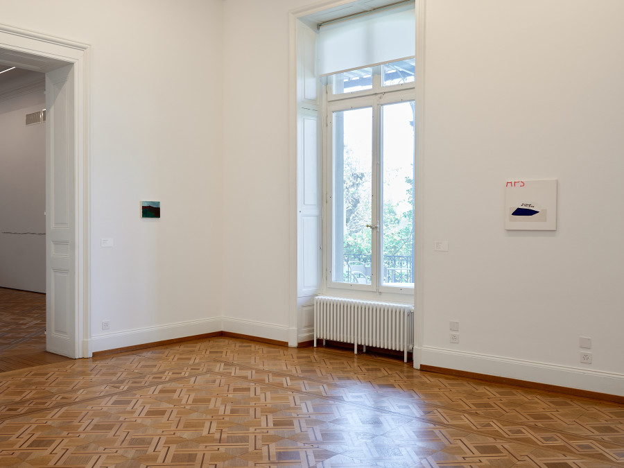 Exhibition view, Aeschlimann Corti-Scholarship 2023, Kunstmuseum Thun, 2023. Photo credit: David Aebi