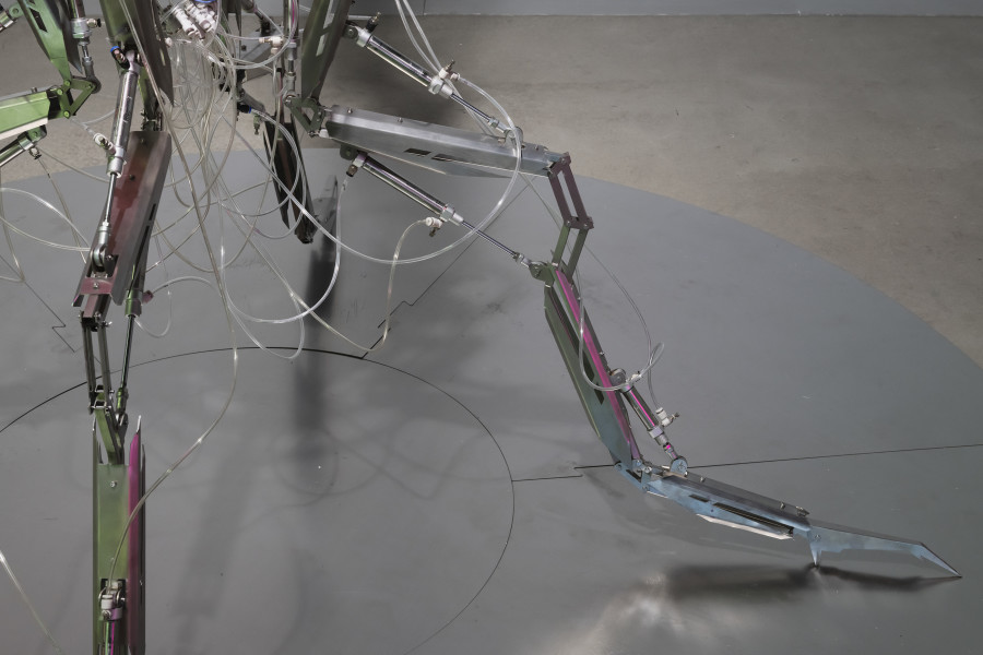 Yiming Yang, Splice, 2020, «Other Intelligences», 2025, HEK, photo: Franz Wamhof
