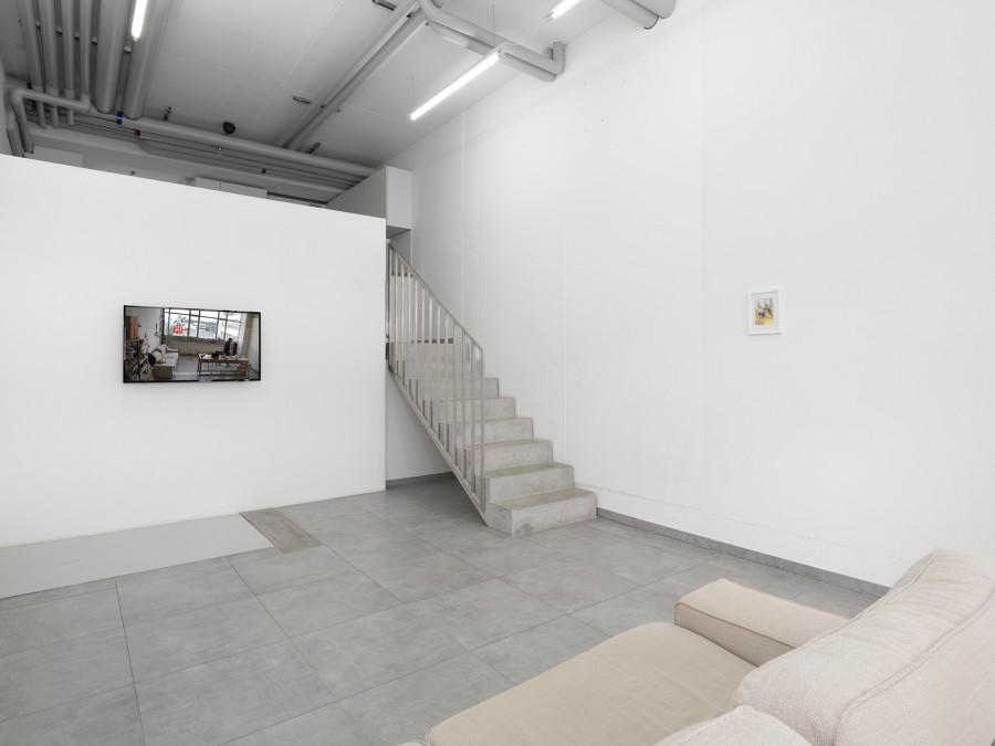 Cassidy Toner, Continuity Creep, exhibition view, All Stars, Lausanne. Picture: Julien Gremaud