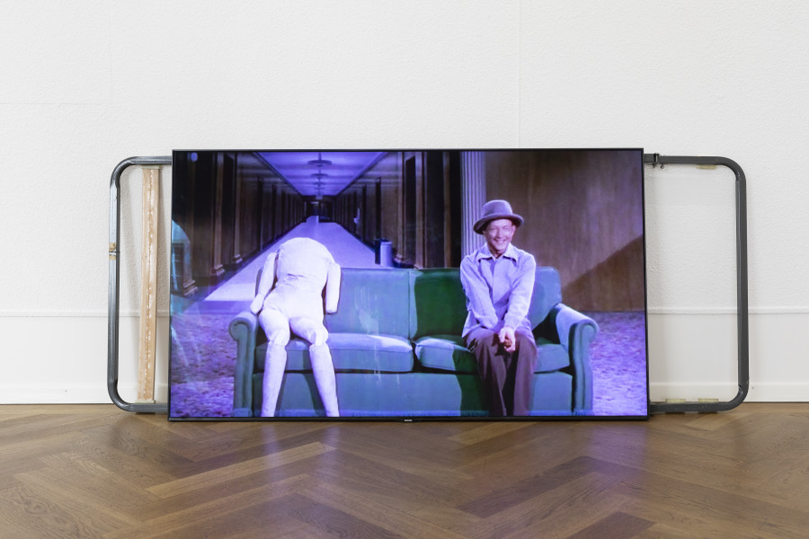 Installation views THE GLEANERS, 2023, KRONE COURONNE, Biel/Bienne. Credits: © Michal Florence Schorro