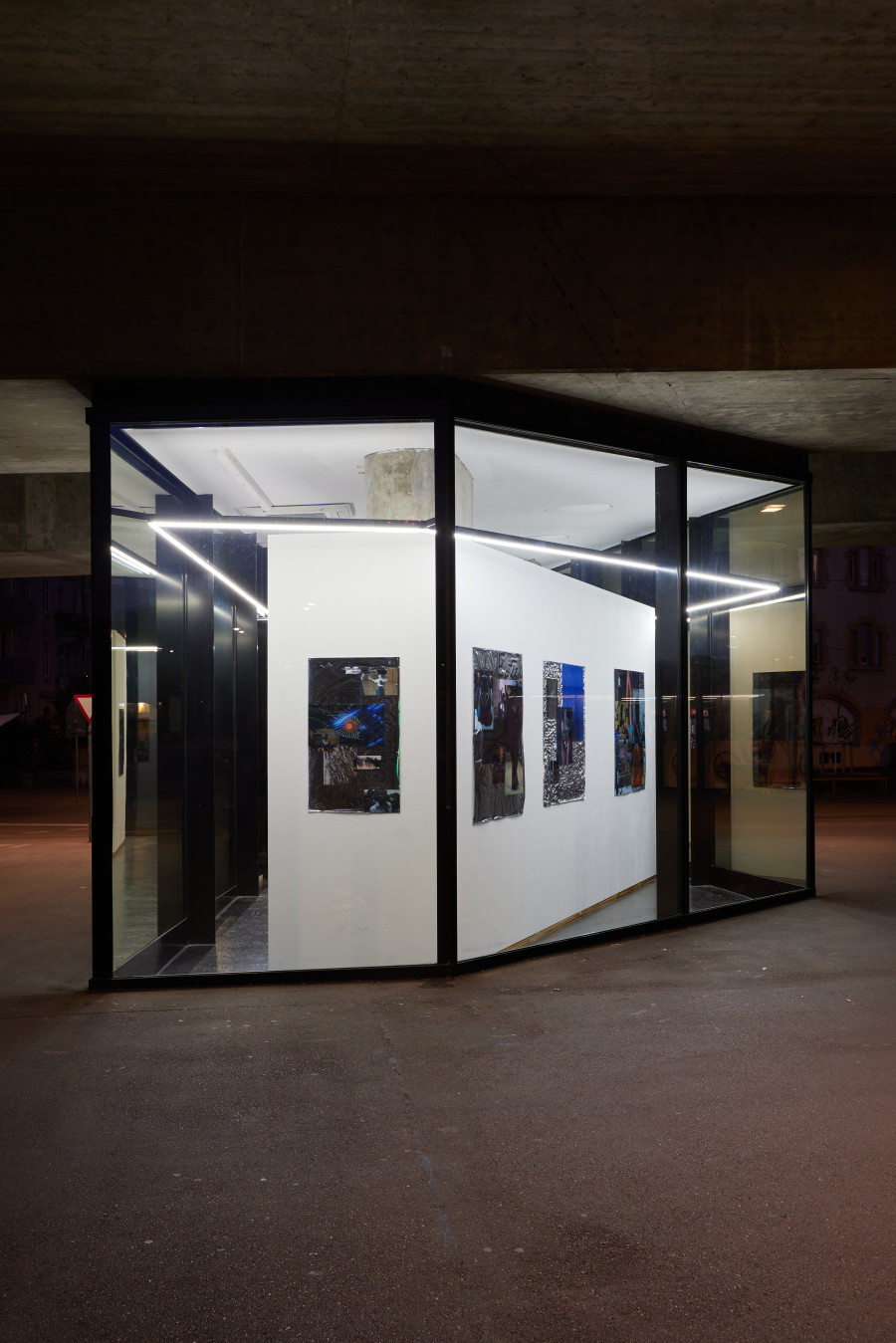 Ebun Sodipo, The Edge Sheen of a Cut, 2023. Installation view. VITRINE Basel. Photographer: Moritz Schermbach.