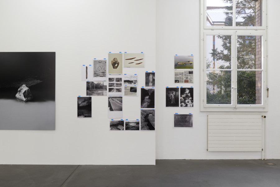 Exhibition view, Cécile Monnier, des nuits sans silence, Kunsthalle Friart Fribourg, 2022/23. Photo : Guillaume Python