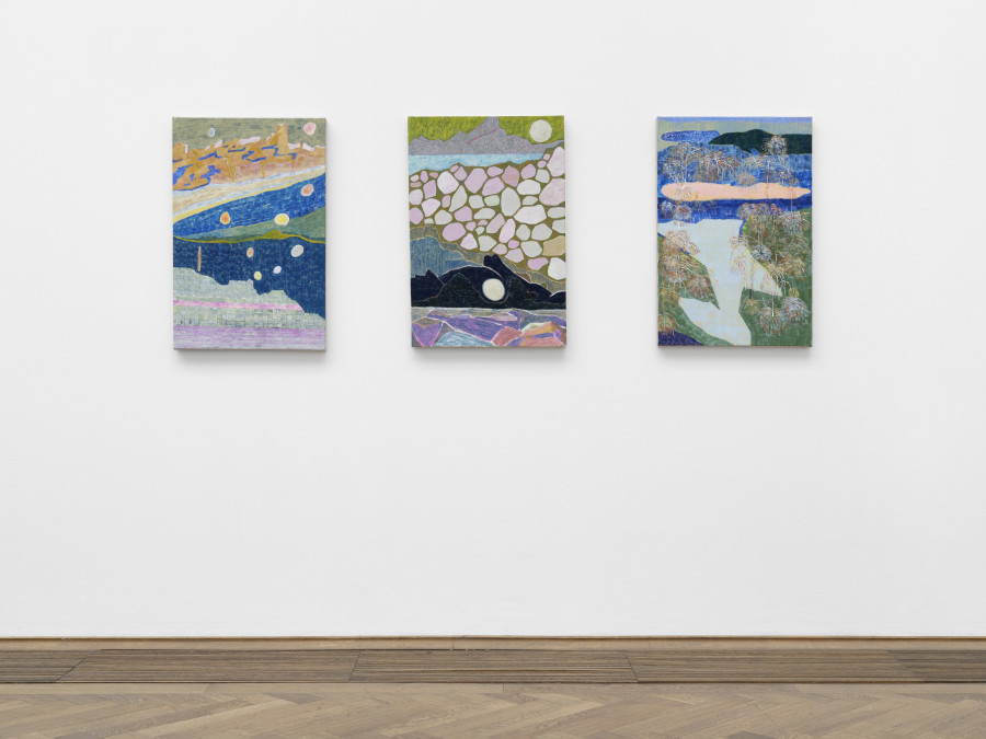 Diambe, Bees beings beans, exhibition view, Kunsthalle Basel, 2026, photo: Philipp Hänger / Kunsthalle Basel