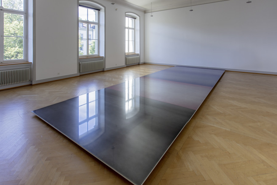 Adrian Schiess, Installationsansicht, Kunstmuseum St.Gallen, Foto: Stefan Rohner