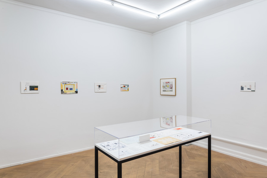 Exhibition view, Ernst Caramelle, Mai 36 Galerie, 2023-2024.