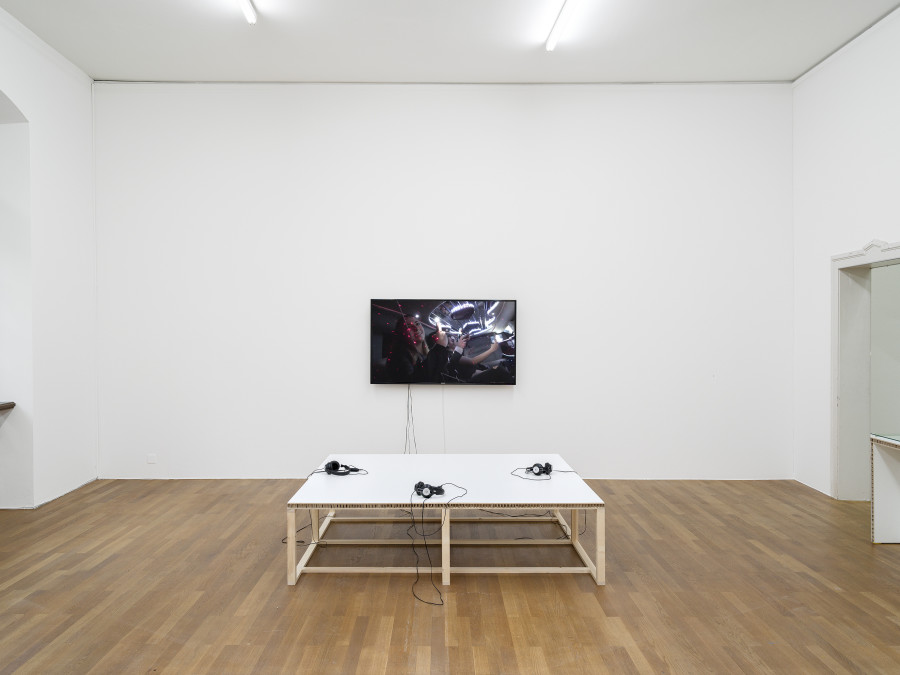 Tiphanie Kim Mall, Schwester, 2021, in SCRIPT – MEMORY, Kunsthalle Winterthur, 2024. Photo: Cedric Mussano