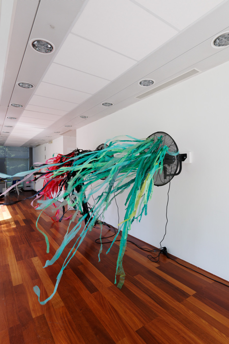 Exhibition view, Dust specks on the sea, Contemporary sculpture in the french Caribbean and Haïti, Villa du Parc, 2022. Photo credit: Aurélien Mole