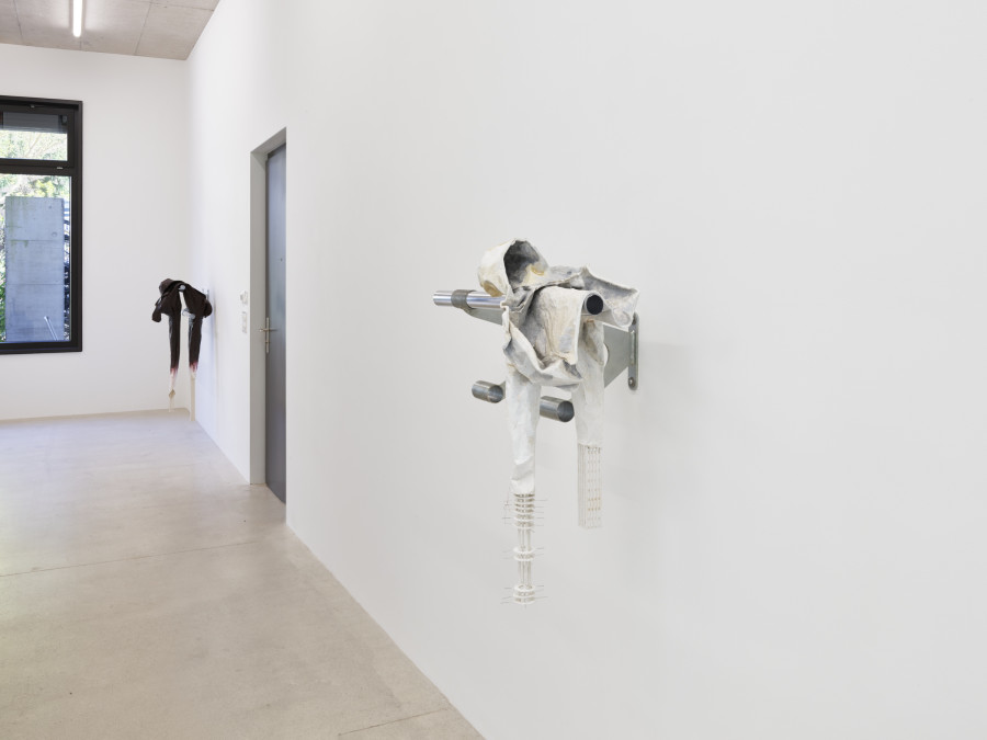 Installation view, Christiane Blattmann, Submissive Sculpture, Damien & The Love Guru, Zürich, 2025. Courtesy of the artist and Damien & The Love Guru, Brussels/Zurich. Photography : Felix Jungo