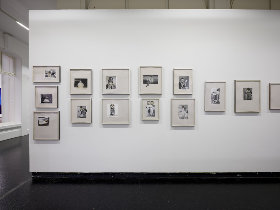 Exhibition view, Lorna Simpson, HAZE, Kunstmuseum Thun, 2022. Photo: David Aebi. © Lorna Simpson. Courtesy the artist and Hauser Wirth.