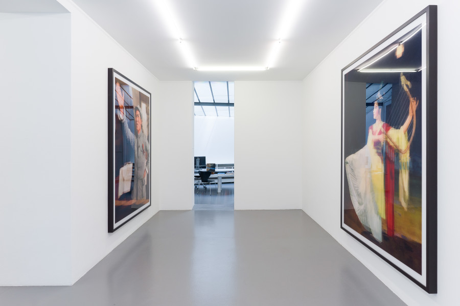 Exhibition views Thomas Ruff – Tableaux chinois, photo credit: Max Ehrengruber