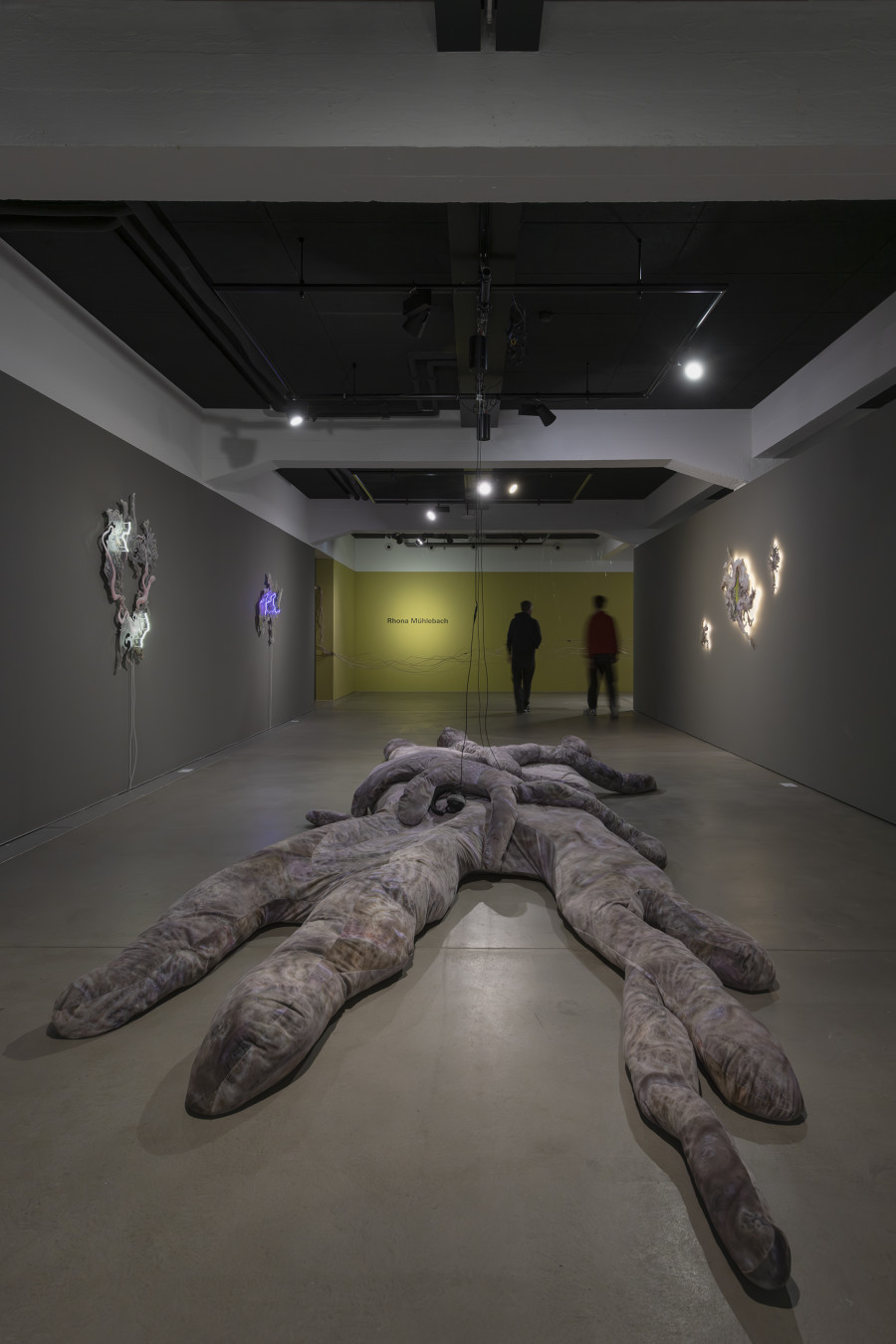 Isabell Bullerschen, exhibition view, «Lukas Truniger, Isabell Bullerschen, Rhona Mühlebach – Swiss Media Art – Pax Art Awards 2025», 2026, HEK, photo: Franz Wamhof