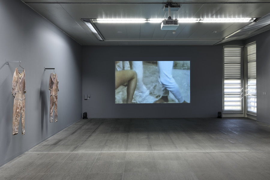 Installation view, Heidi Bucher, Metamorphoses II, Kunstmuseum Bern, 2022. Photo credit: Rolf Siegenthaler, © Kunstmuseum Bern