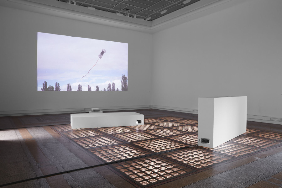 Exhibition view, Gina Proenza, Autumn in Spring, Musée des beaux-arts de La Chaux-de-Fonds, 2023. Images credit : Musée des beaux-arts de La Chaux-de-Fonds, Photo : Gaspard Gigon