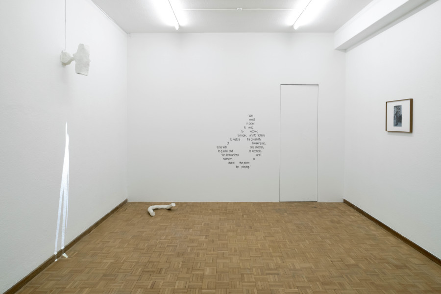 In Between Folds, installation view, 2021, Sentiment, Zürich