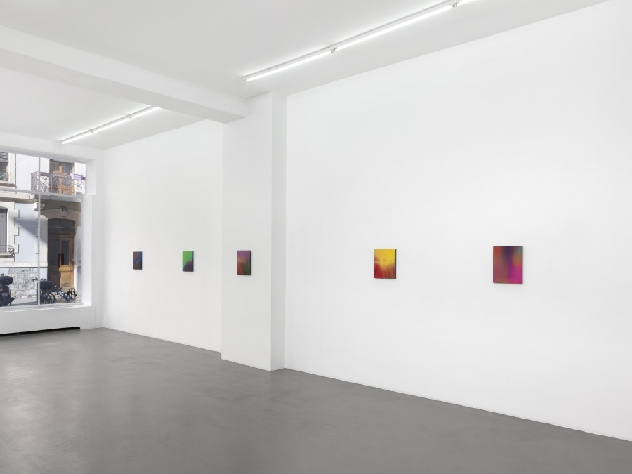 Exhibition view, Markus Amm, Galerie Mezzanin, 2022. Photo credit: Annik Wetter