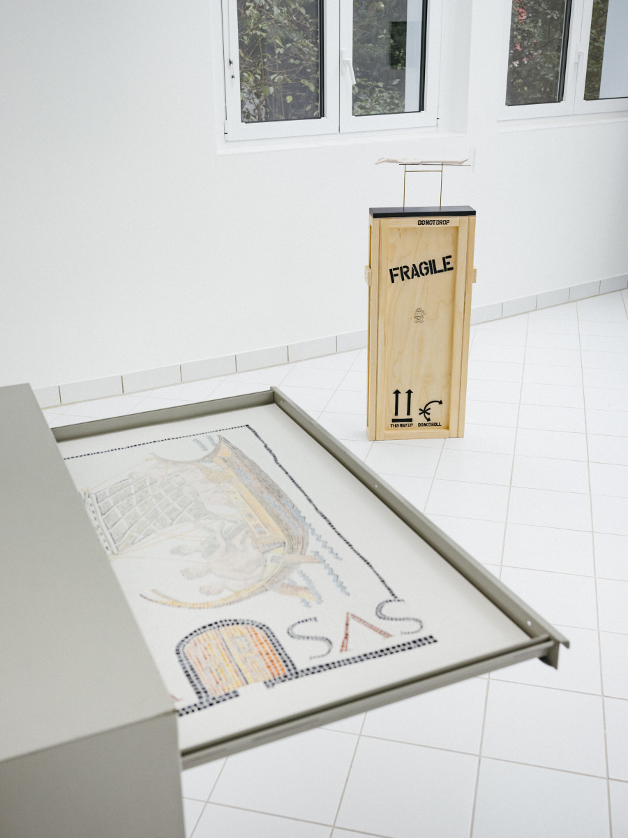 Mathias Pfund, That belongs in a museum!, installation view, 2022. Photo credit: Philip Frowein