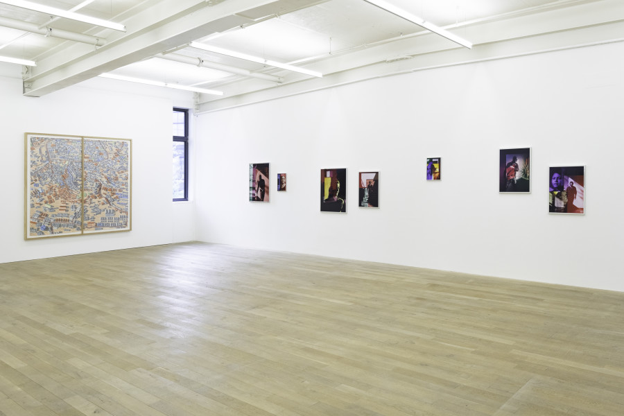 Installation view, Group Show: The Other Side of the Mirror is Home, 2023, Galerie Peter Kilchmann