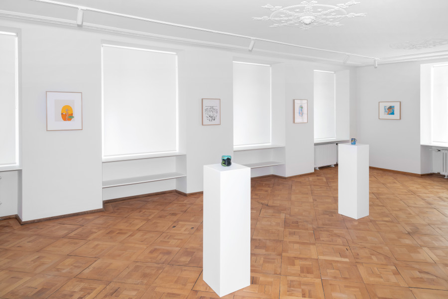 Installation view, Ken Price, Not From Yesterday, Larkin Erdmann, 2022.