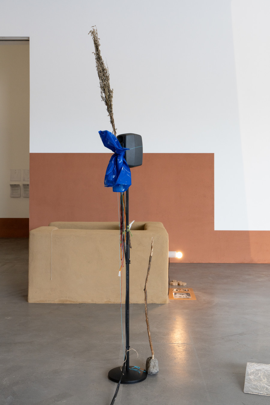 Exhibition view Dineo Seshee Raisibe Bopape: (ka) pheko ye– the dream to come, (8.6.2024-8.9.2024), Migros Museum für Gegenwartskunst. Photo: Studio Stucky, courtesy of the artist and Sfeir-Semler Gallery, Beirut/Hamburg.