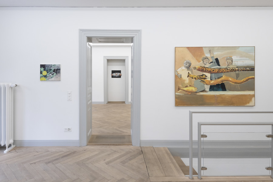 Exhibition views: Marc-Antoine Fehr, „Opera“, Galerie Peter Kilchmann, Zurich, Switzerland, 2023 Courtesy the artist and Galerie Peter Kilchmann, Zurich/ Paris Photos: Sebastian Schaub