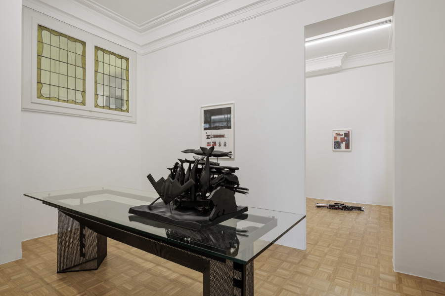 Exhibition view, Mathis Gasser, Works, Galerie Oskar Weiss, Zürich, 2026. Photo credit: Gina Folly