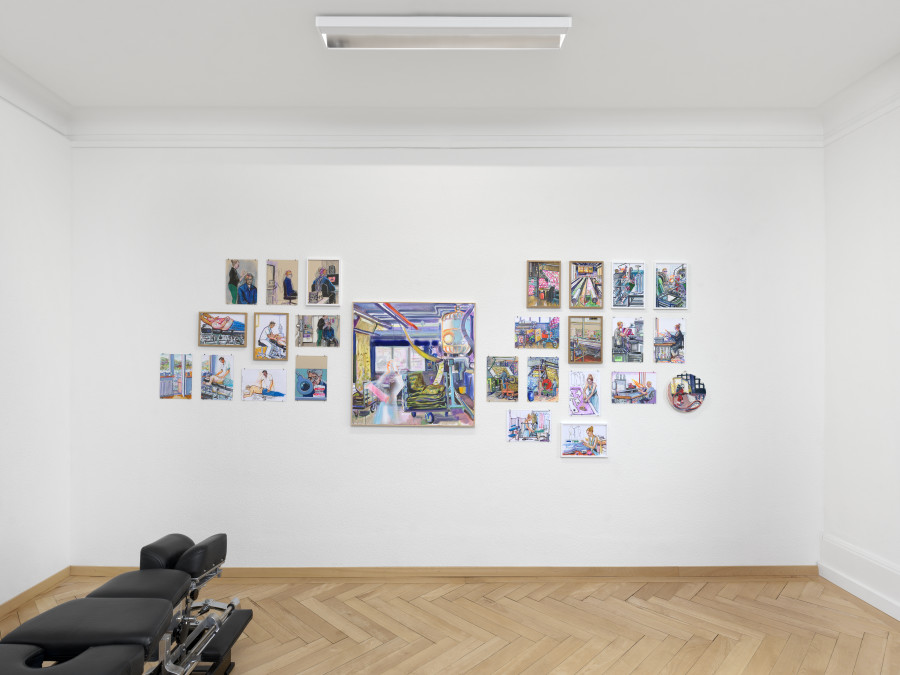 Exhibition view, Maria Pomiansky, Nothing Personal, BELETAGE Art Space, Zürich, 2025. Photo credit: Annik Wetter, courtesy BELETAGE, Zurich