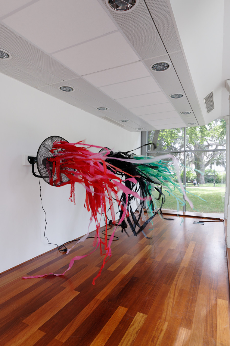 Exhibition view, Dust specks on the sea, Contemporary sculpture in the french Caribbean and Haïti, Villa du Parc, 2022. Photo credit: Aurélien Mole