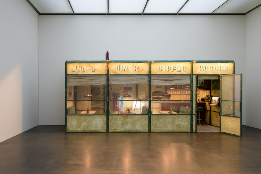 Ausstellungsansicht, Rinus Van de Velde. I’d rather stay at home, …, Kunstmuseum Luzern, 2021, Foto: Marc Latzel