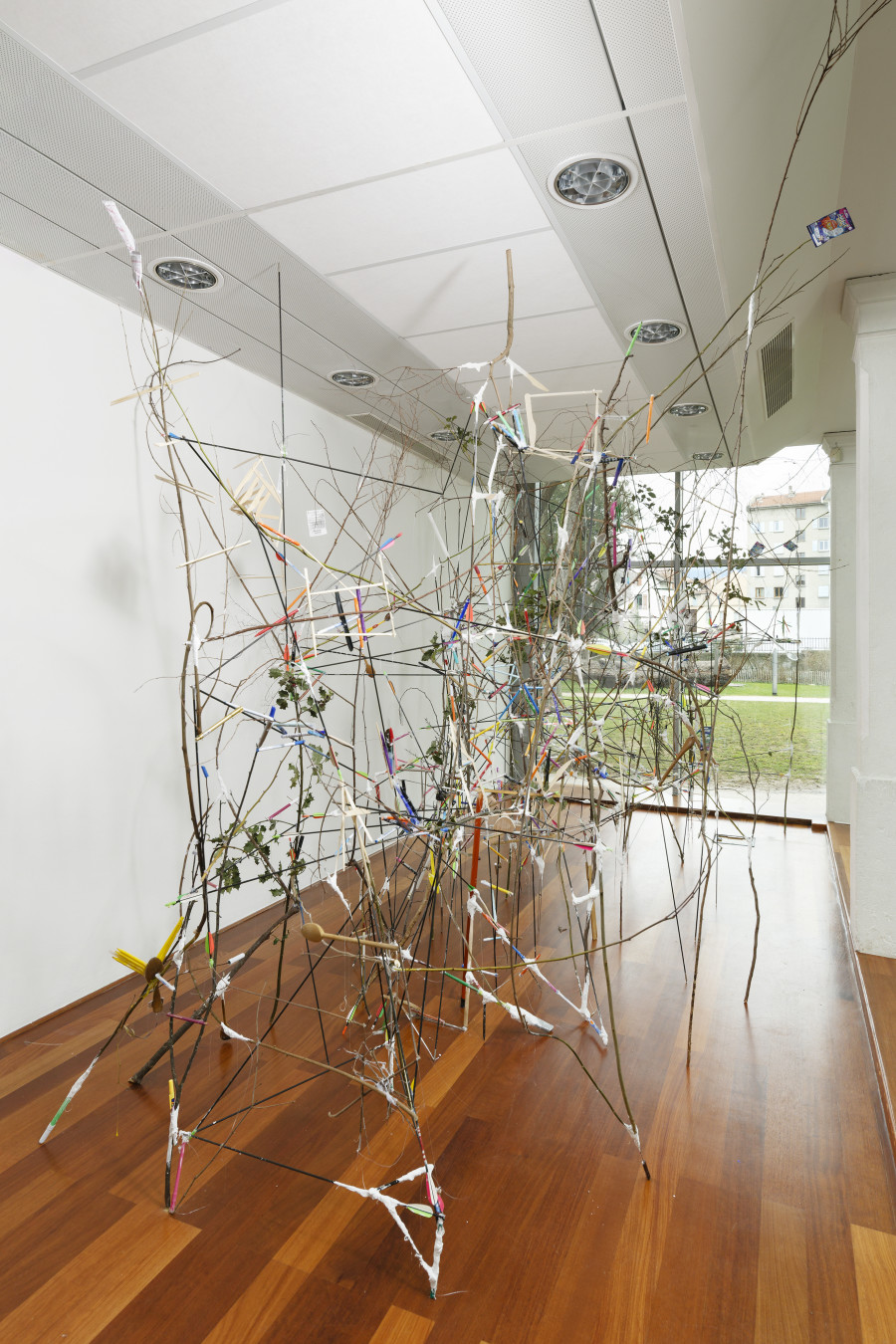 Exhibition view, Jan Kopp, Constellation ordinaire #12 du Parc, Villa du Parc, 2024. Photo credit: Aurélien Mole