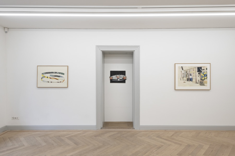 Exhibition views: Marc-Antoine Fehr, „Opera“, Galerie Peter Kilchmann, Zurich, Switzerland, 2023 Courtesy the artist and Galerie Peter Kilchmann, Zurich/ Paris Photos: Sebastian Schaub