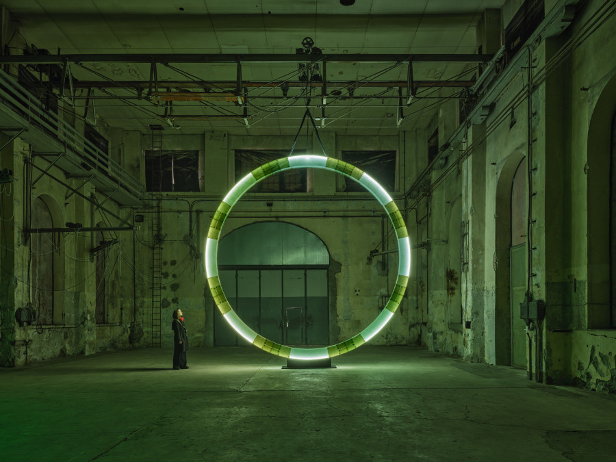 Davide Allieri: 47°24’35’’N / 9°44’20’’E, Kunstraum Dornbirn 2026, Photo Günter Richard Wett, courtesy of the artist/Galerie Hubert Winter