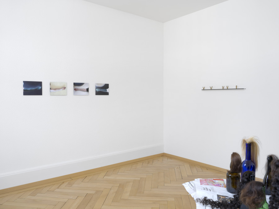 Installation view, Why do I keep thinking?, BELETAGE Art Space, 2024. Photo credit: Annik Wetter. The exhibition is kindly supported by Pro Helvetia - Swiss Art Council